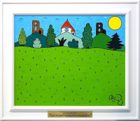 František R. Čech - Sraz poctivých fotbalových rozhodčích - originál